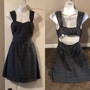 Like new cut out back boutique dress